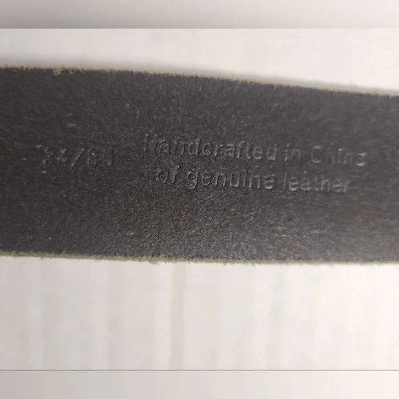 Men's Tommy Hilfiger Black Belt Premium Design - Picture 3 of 3